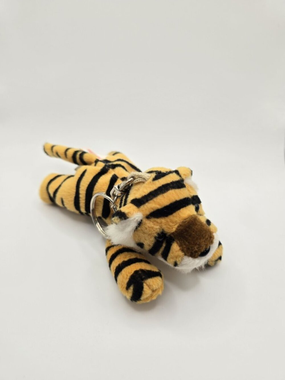 Itsy Bitsy Teeny Weeny Little Mini Bean Pal Babies Plush Keychain Tiger